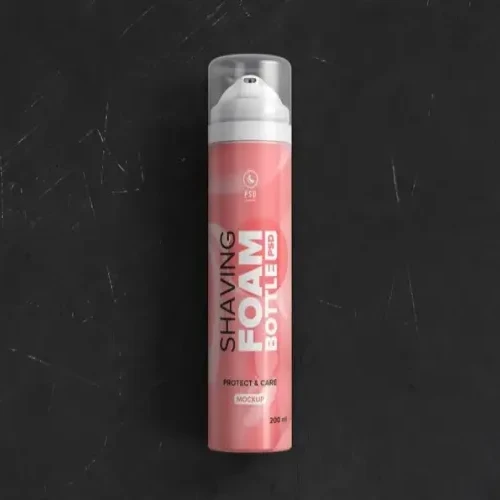 300ml shaving foam deodorant body spray with flower scent for men